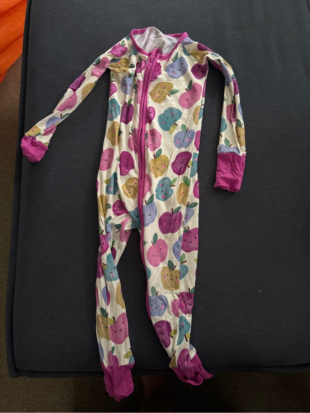 Little Sleepies Apple of my eye size 2T GUC